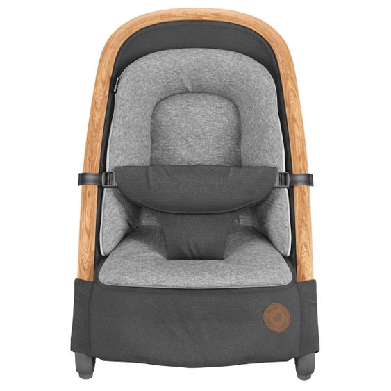 Maxi-Cosi 2- in 1 -Babywippe Kori ab der Geburt mit Neugeborenen-Inlay nur 2,3 kg - Essential Graphite