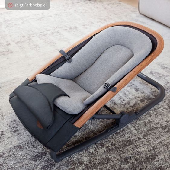 Maxi-Cosi 2- in 1 -Babywippe Kori ab der Geburt mit Neugeborenen-Inlay nur 2,3 kg - Essential Grey