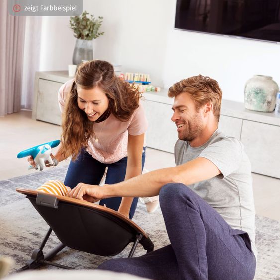 Maxi-Cosi 2- in 1 -Babywippe Kori ab der Geburt mit Neugeborenen-Inlay nur 2,3 kg - Essential Grey
