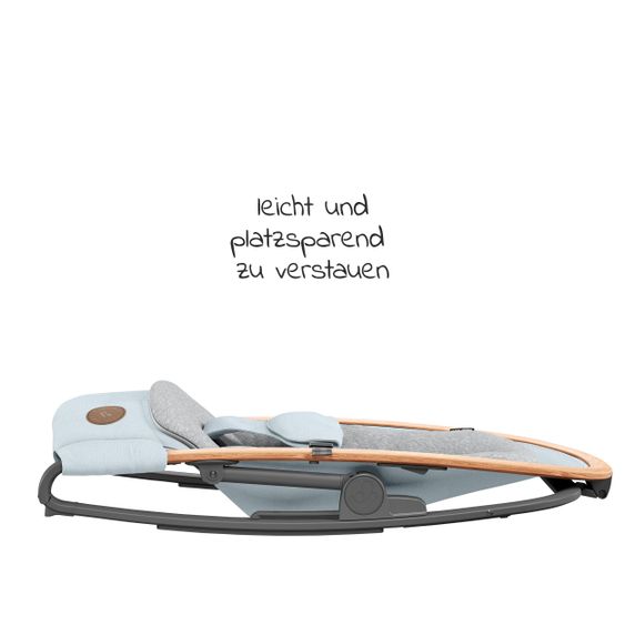 Maxi-Cosi 2- in 1 -Babywippe Kori ab der Geburt mit Neugeborenen-Inlay nur 2,3 kg - Essential Grey