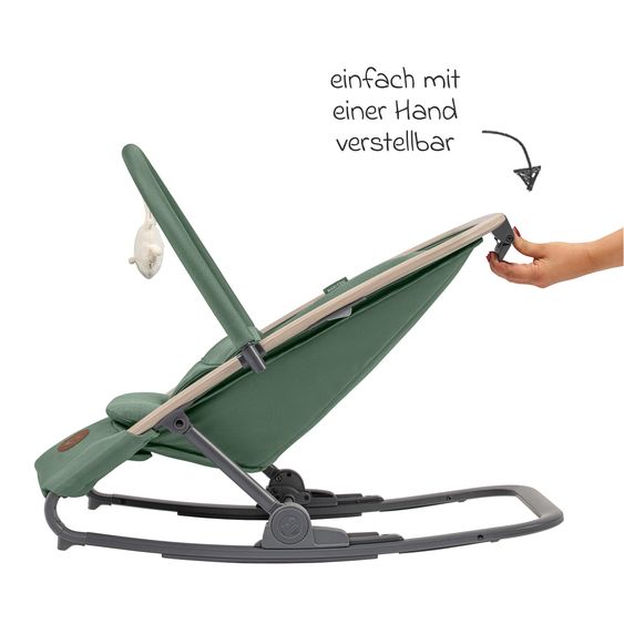 Maxi-Cosi 2-in-1 Babywippe Kori ab der Geburt mit Neugeborenen-Inlay nur 2,3 kg leicht - Beyound - Green Eco