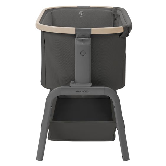 Maxi-Cosi 2-in-1 Beistellbett Iora klappbar, inkl. Matratze & Reisetasche - Beyound - Graphite Eco