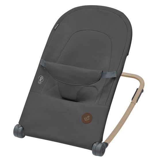 Maxi-Cosi 2in1 Babywippe Loa Beyond Eco Care ab Geburt - 6 Monate mit Wippfunktion - federleicht nur 2 kg - Graphite