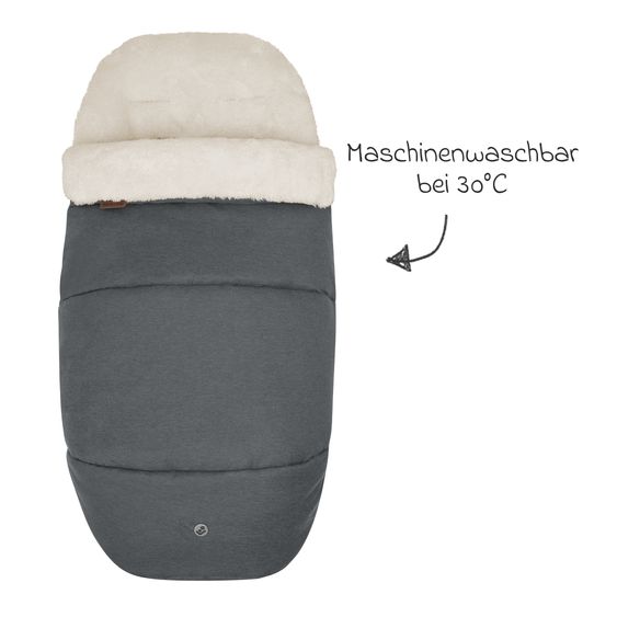 Maxi-Cosi 2in1 Fußsack für Kinderwagen & Buggys von Maxi-Cosi - Twillic Graphite