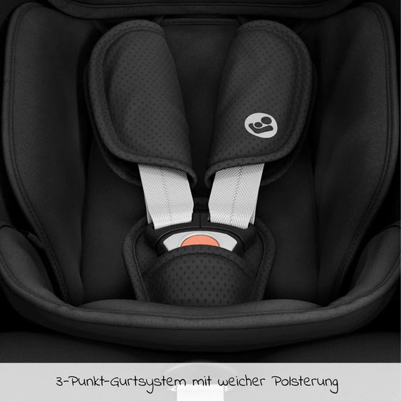 Maxi-Cosi Set passeggino Zelia³ 3 in 1 con seggiolino auto CabrioFix i-Size e adattatore, 22 kg - Nero