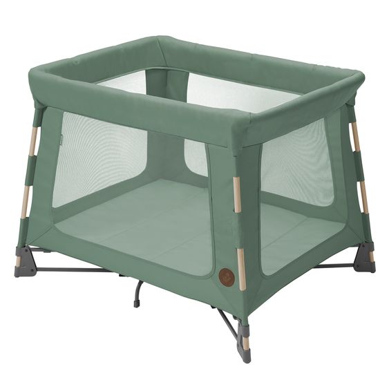 Maxi-Cosi 3-in-1 travel cot Swift travel cot, co-sleeper, playpen with mattress & carrycot only 6.70 kg light - Beyound - Green Eco