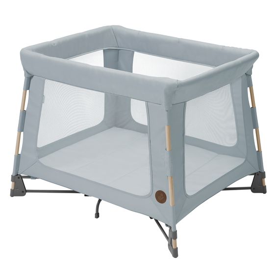 Maxi-Cosi 3-in-1 travel cot Swift travel cot, co-sleeper, playpen with mattress & carrycot only 6.70 kg light - Beyound - Grey Eco