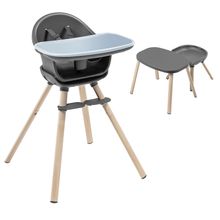 4-in-1 high chair Moa from 6 months - 5 years High chair, booster seat, table & chair - Beyond Graphite2 Eco