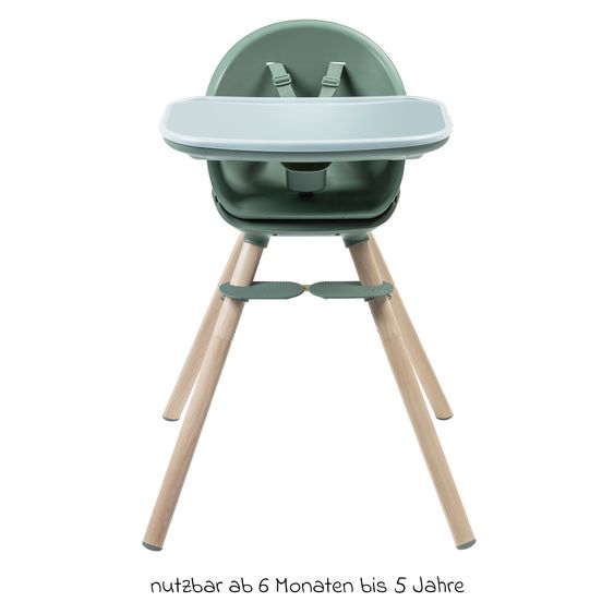 Maxi-Cosi 4-in-1 high chair Moa from 6 months - 5 years High chair, booster seat, table & chair - Beyond Green2 Eco