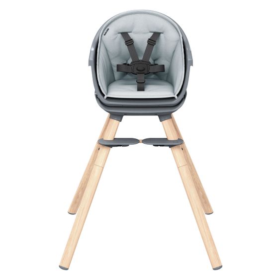 Maxi-Cosi 8in1 high chair Moa growing from 6 months-5 years high chair, booster seat, table, chair & stool - Beyond Graphite