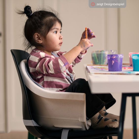 Maxi-Cosi 8in1 high chair Moa growing from 6 months-5 years high chair, booster seat, table, chair & stool - Beyond Graphite
