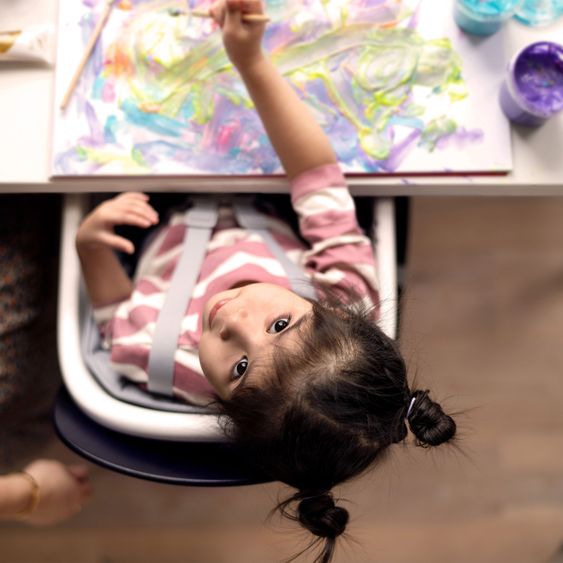 Maxi-Cosi 8in1 high chair Moa growing from 6 months-5 years high chair, booster seat, table, chair & stool - Beyond White