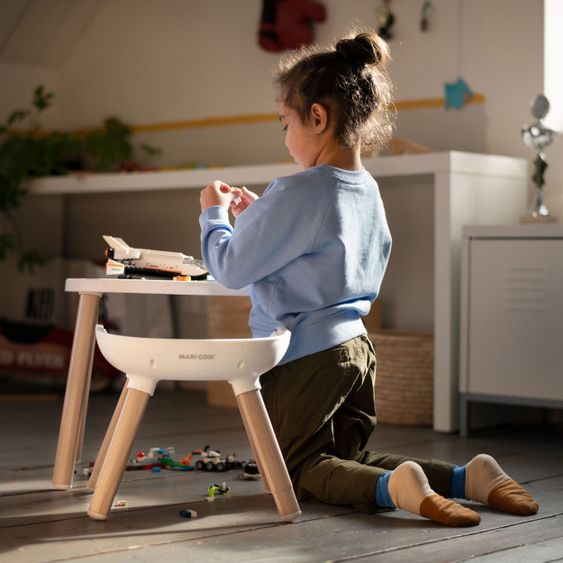 Maxi-Cosi 8in1 high chair Moa growing from 6 months-5 years high chair, booster seat, table, chair & stool - Beyond White