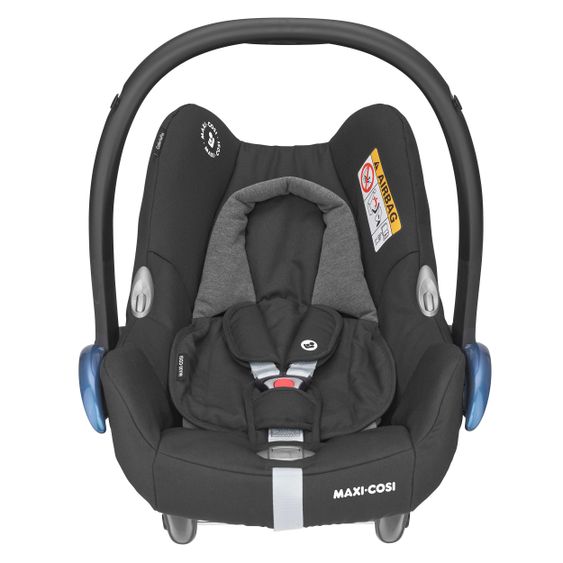 Maxi-Cosi Babyschale Cabriofix Gruppe 0+ - ab Geburt bis 12 Monate (ab Geburt - 13 kg) - Essential Black