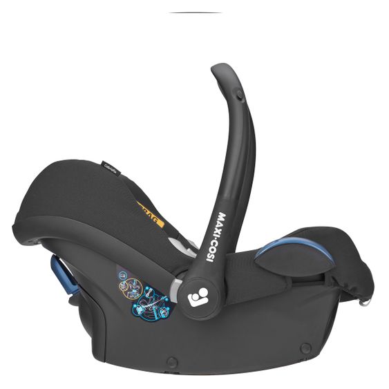 Maxi-Cosi Babyschale Cabriofix Gruppe 0+ - ab Geburt bis 12 Monate (ab Geburt - 13 kg) - Essential Black