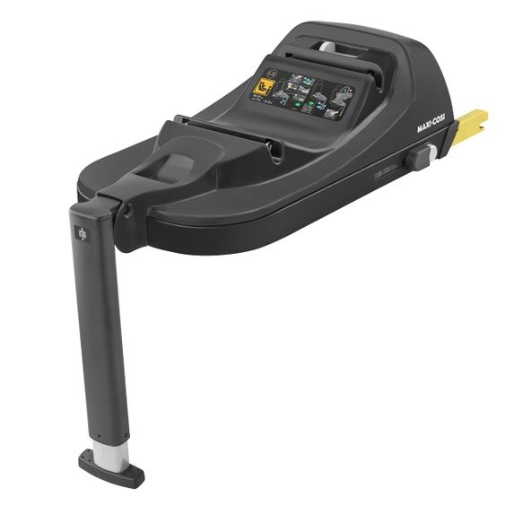 Maxi-Cosi Babyschale CabrioFix i-Size ab Geburt-12 Monate (40-75 cm) inkl. CabrioFix i-Size Base & Polsterschutz - Essential Graphite