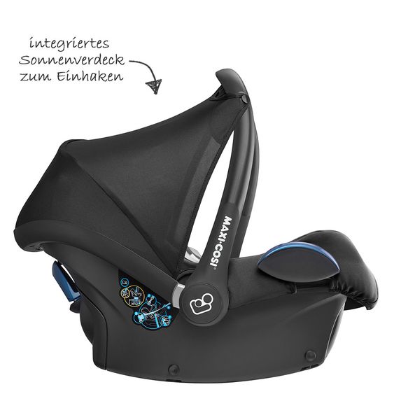 Maxi-Cosi Babyschale Cabriofix - Nomad Black