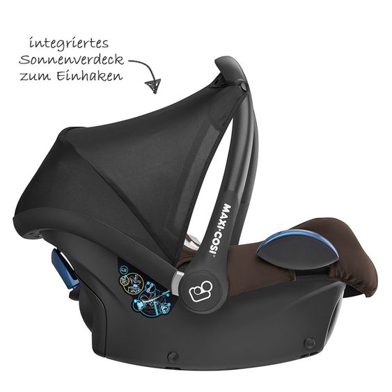 Maxi-Cosi Babyschale Cabriofix - Nomad Brown