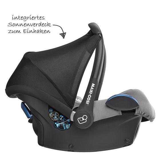 Maxi-Cosi Babyschale Cabriofix - Nomad Grey
