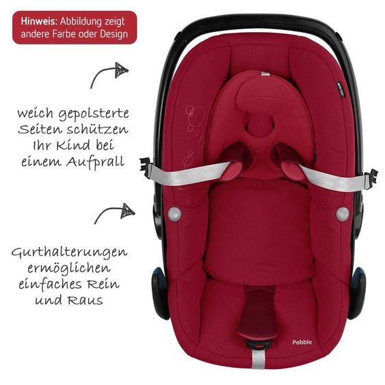 Maxi-Cosi Babyschale Pebble - Triangle Black