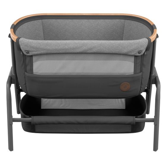 Maxi-Cosi Beistellbett Iora klappbar, inkl. Matratze & Reisetasche - Essential Graphite