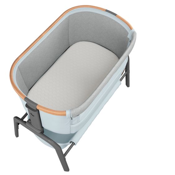 Maxi-Cosi Beistellbett Iora klappbar, inkl. Matratze & Reisetasche - Essential Grey