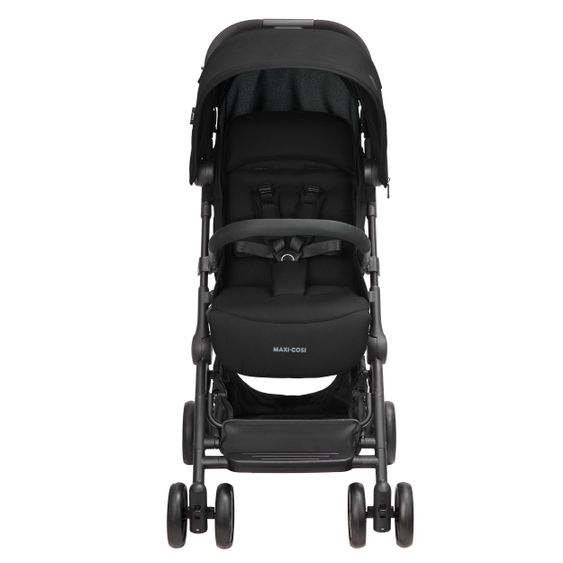 Maxi-Cosi Buggy & Reisebuggy Lara² mit Automatik-Faltung, Liegeposition, bis 22 kg, nur 6,3 kg - Essential Black