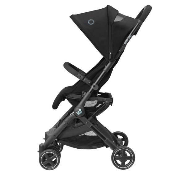 Maxi-Cosi Buggy & Reisebuggy Lara² mit Automatik-Faltung, Liegeposition, bis 22 kg, nur 6,3 kg - Essential Black