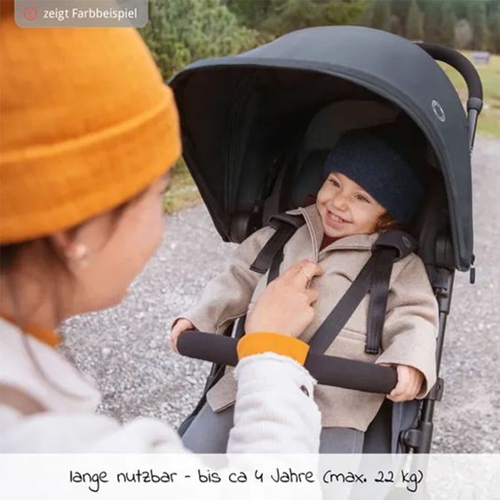 Maxi-Cosi Buggy & Reisebuggy Lara2 mit Automatik-Faltung, Liegeposition, bis 22 kg, nur 6,3 kg - Select Grey