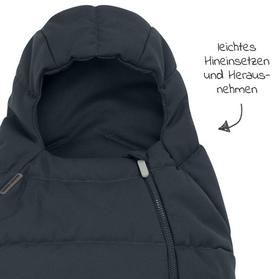 Maxi-Cosi Fußsack für Babyschale CabrioFix, Pebble, Citi - Essential Graphite