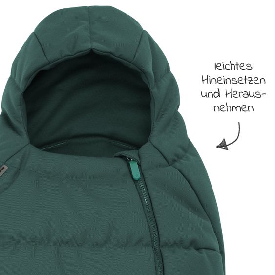 Maxi-Cosi Fußsack für Babyschale CabrioFix, Pebble, Citi - Essential Green