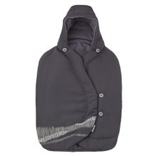 Footmuff for baby car seat Cabriofix / Pebble / Citi / Rock - Frequency Black