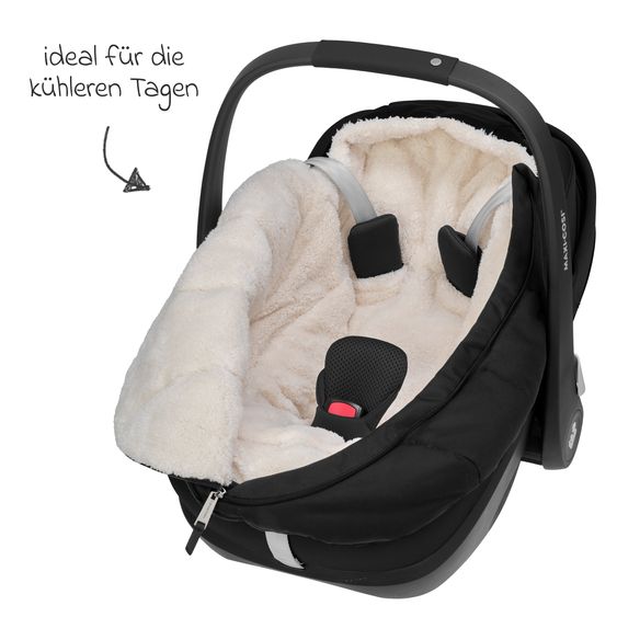 Maxi-Cosi Footmuff for Maxi-Cosi infant car seats - Twillic Black