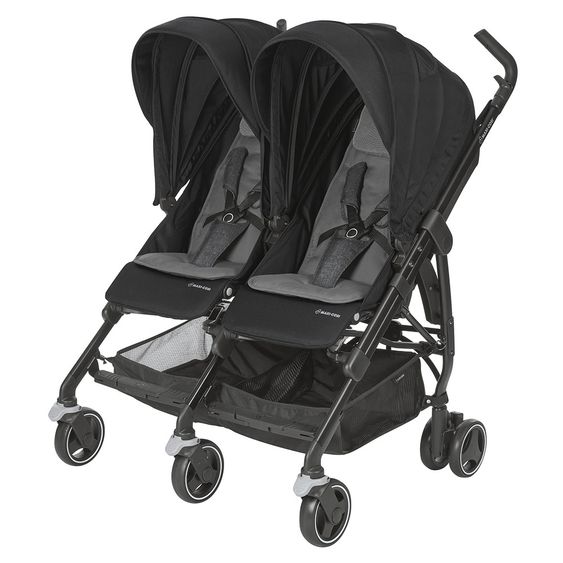 Maxi-Cosi Geschwister- & Zwillingsbuggy Dana for 2 - Nomad Black