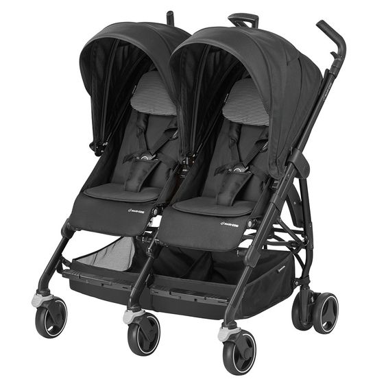 Maxi-Cosi Geschwisterwagen Dana for 2 - Black Raven