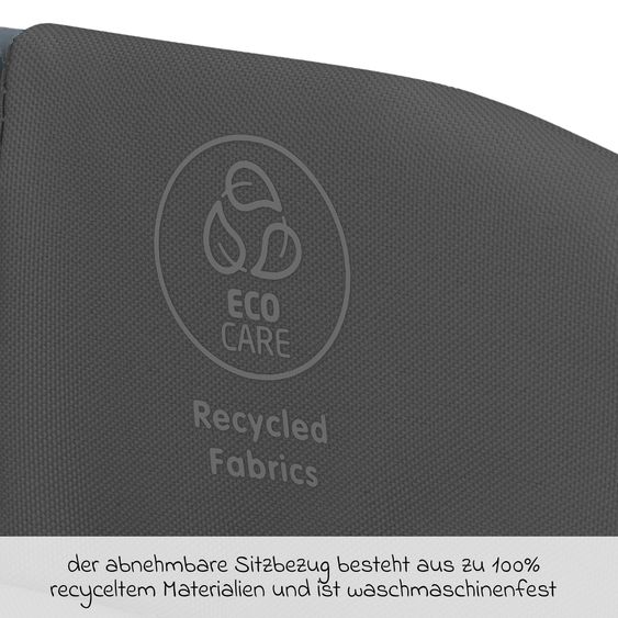 Maxi-Cosi Hochstuhl Ava Beyond Eco Care ab Geburt - 3 Jahre nur 6 kg schwer mit Liegeposition und Tablett - Graphite