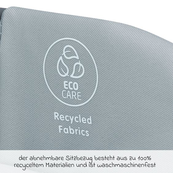 Maxi-Cosi Hochstuhl Ava Beyond Eco Care ab Geburt - 3 Jahre nur 6 kg schwer mit Liegeposition und Tablett - Grey