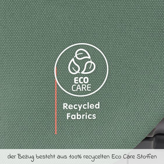 Maxi-Cosi Hochstuhl Minla mitwachsend ab Geburt - 14 Jahre - Hochstuhl, Babyliege mit Liegefunktion & Tablett - Beyound - Green Eco