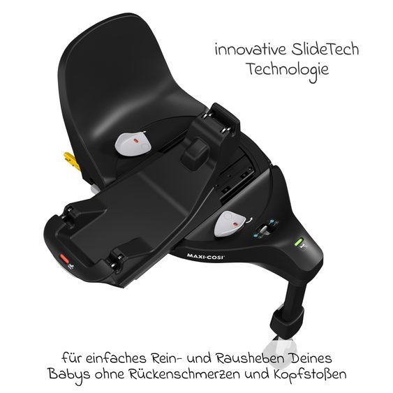Maxi-Cosi Isofix- Basis FamilyFix 360 Pro drehbar für Kindersitz Pearl 360 Pro, Pebble 360 Pro - Essential Black