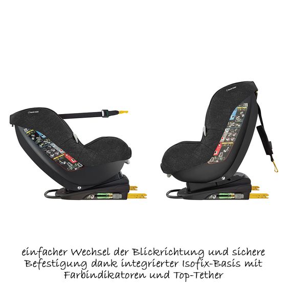 Maxi-Cosi Seggiolino per bambini MiloFix - Nomad Nero