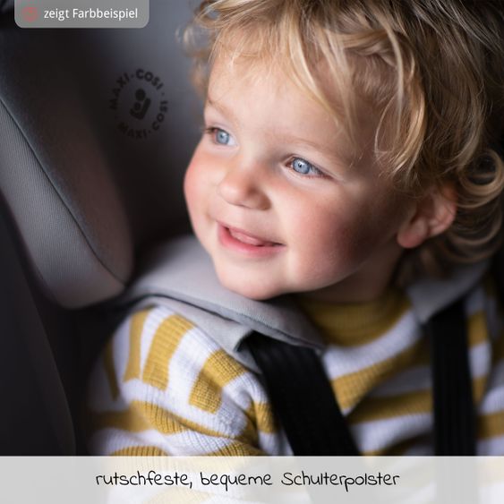 Maxi-Cosi Child seat Nomad Group 1 from 9 months - 4 years (9-18 kg) incl. Carrycot only 4.2 kg & Organizer - Authentic Black