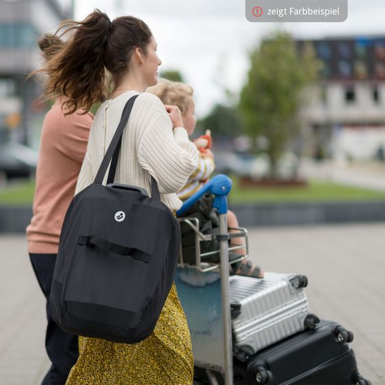 Maxi-Cosi Child seat Nomad Group 1 from 9 months - 4 years (9-18 kg) incl. Carrycot only 4.2 kg & Organizer - Authentic Black