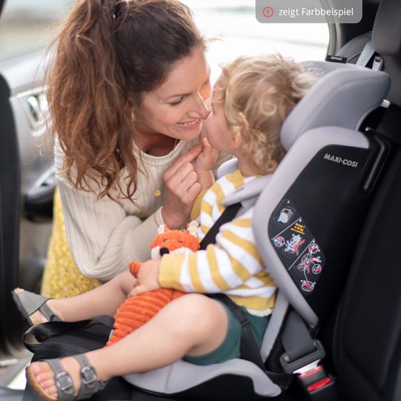 Maxi-Cosi Child seat Nomad Group 1 from 9 months - 4 years (9-18 kg) incl. Carrycot only 4.2 kg & Organizer - Authentic Black