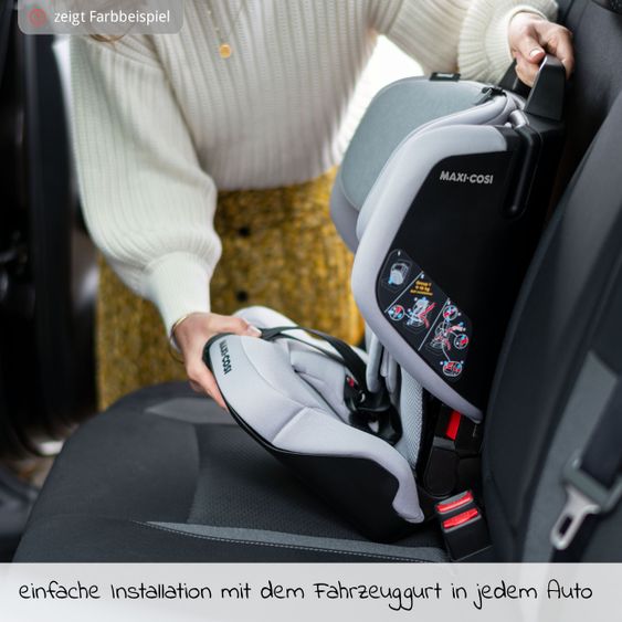 Maxi-Cosi Child seat Nomad Group 1 from 9 months - 4 years (9-18 kg) incl. Carrycot only 4.2 kg & Organizer - Authentic Black