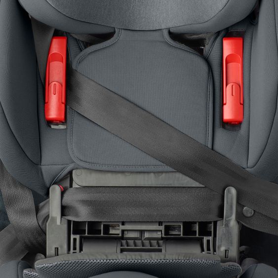 Maxi-Cosi Kindersitz Nomad Gruppe 1 ab 9 Monate - 4 Jahre (9-18 kg) inkl. Tragetasche nur 4,2 kg & Organizer - Authentic Graphite