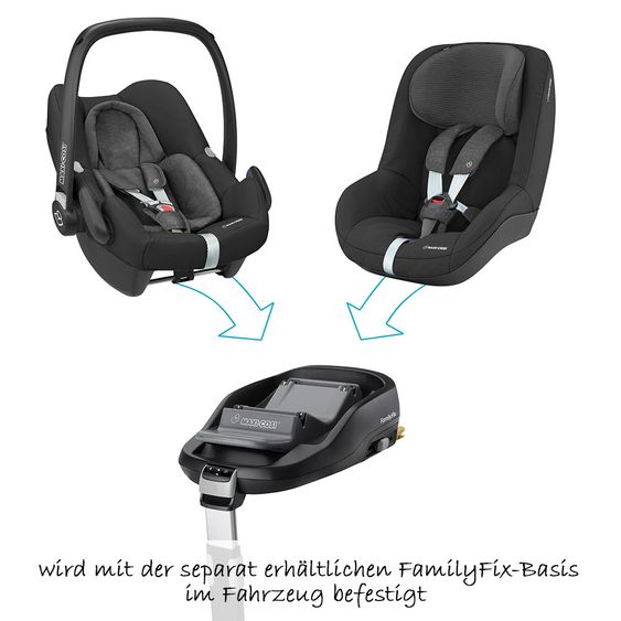 Maxi-Cosi Kindersitz Pearl - Nomad Black