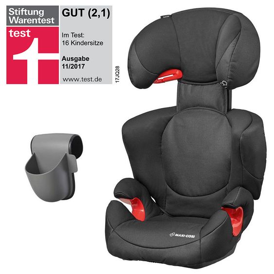 Maxi-Cosi Kindersitz Rodi XP inkl. Becherhalter - Night Black