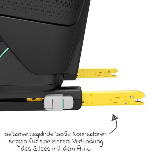 Maxi-Cosi Kindersitz RodiFix Pro2 i-Size ab 3,5 Jahre - 12 Jahre (100 cm-150 cm) (15-36 kg) mit G-Cell Seitenaufprallschutz & Isofix - Authentic Graphite