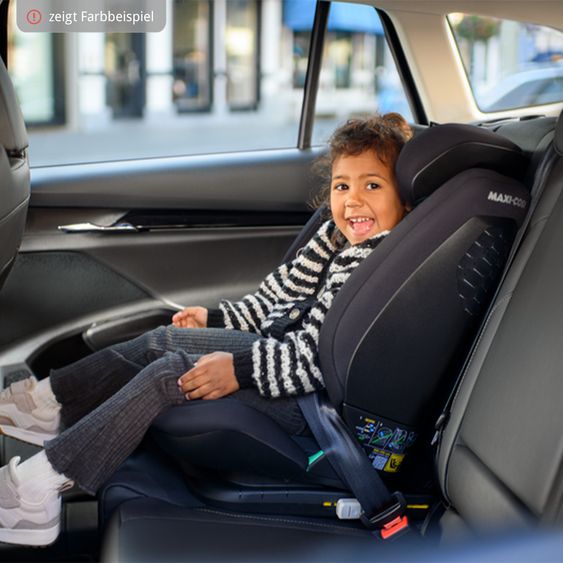 Maxi-Cosi Seggiolino auto RodiFix S i-Size da 3,5 anni a 12 anni (100 cm-150 cm) (15-36 kg) con protezione antiurto laterale G-Cell e Isofix - Basic Nero