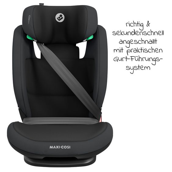 Maxi-Cosi Kindersitz RodiFix S i-Size ab 3,5 Jahre - 12 Jahre (100 cm-150 cm) (15-36 kg) mit G-Cell Seitenaufprallschutz & Isofix - Basic Grey